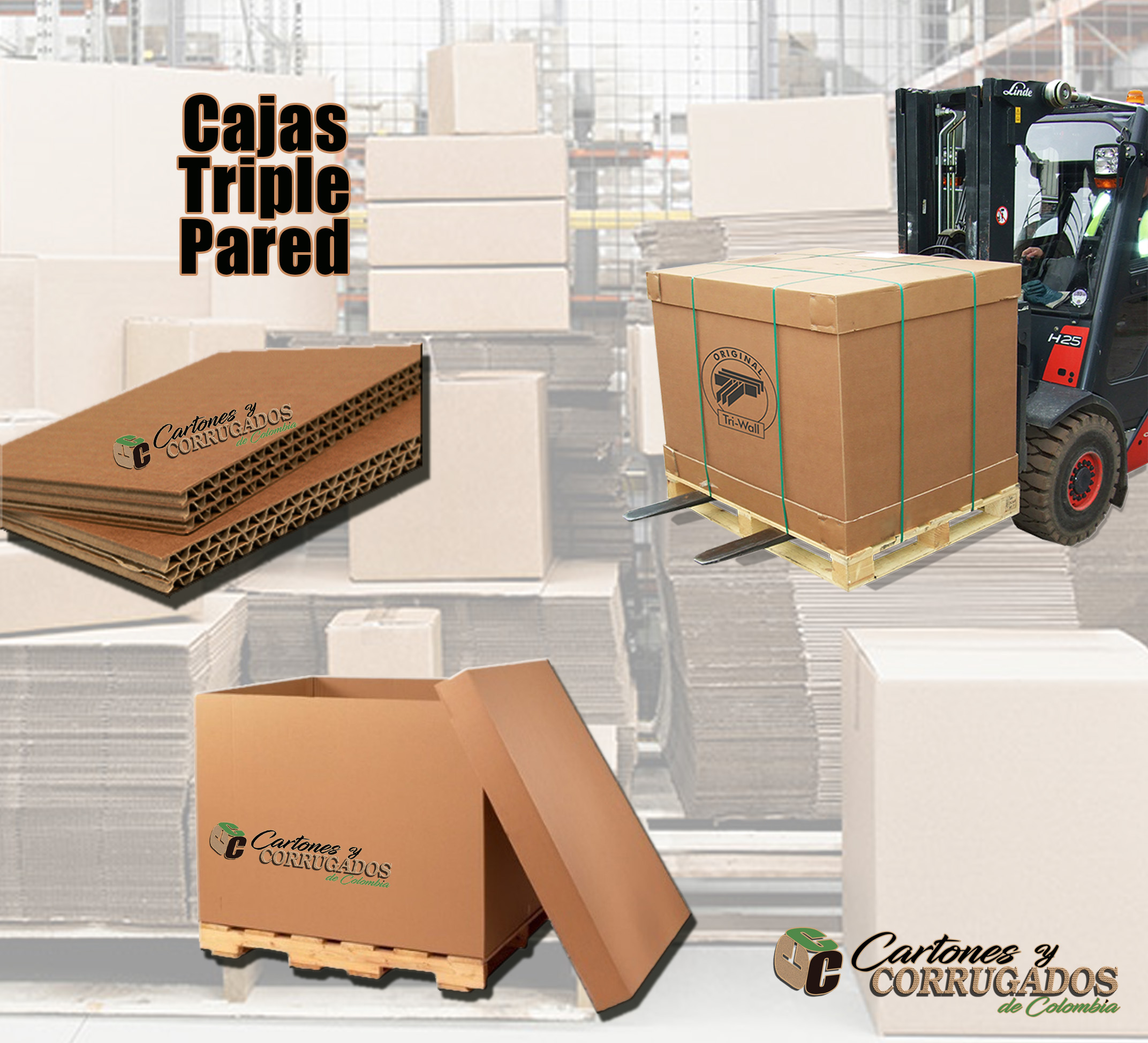 Triple Pared cajas